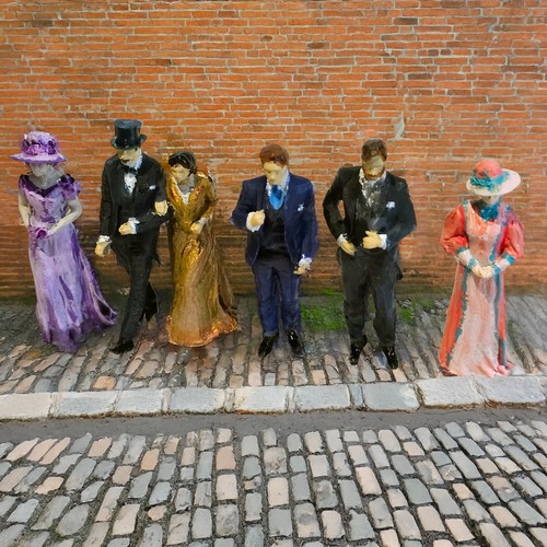 Fg35 edwardian pedestians - edwardian,