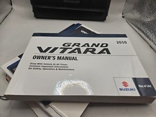 2010 Suzuki Grand Vitara Owners Manual User Guide Warranty Info Rights With Case