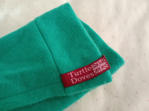 Turtle doves green cashmere - turtle,