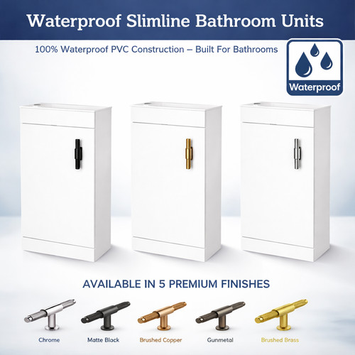 Waterproof cloakroom vanity - waterproof,