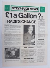 STEYR-PUCH REVIEW NEWSPAPER DEC 1974 No. 11 "?1 A GALLON TRADE'S CHANCE"