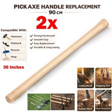 2x Pick Axe Shaft Handle