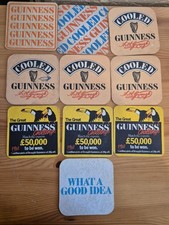 40+  Vintage Beer Mats / Coasters - Guinness    