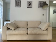 Heals Sofa - In Great Condition 3 Seater (QUALLOFIL PREMIUM)