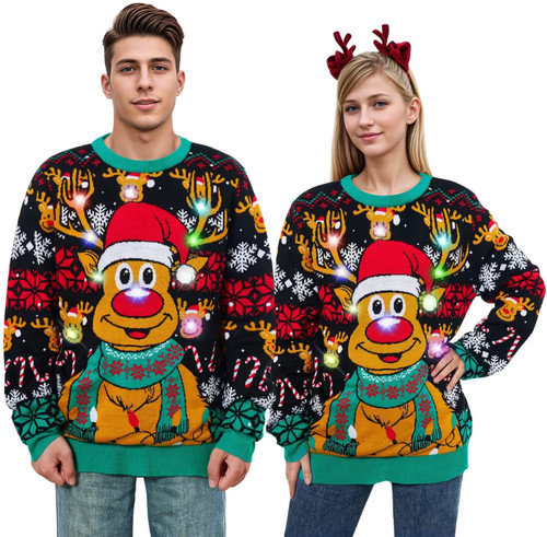 Xmas unisex led - xmas, ugly