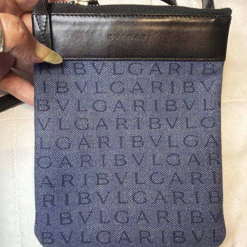 Authentic bvlgari logo - logo, navy