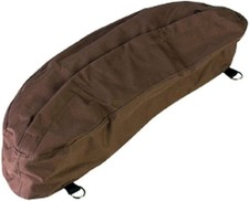 600D Western Cantle Bag Brown