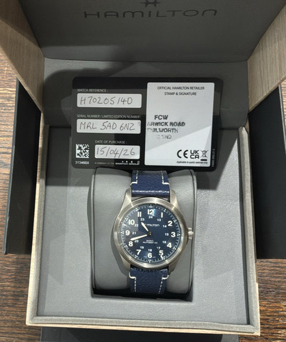 Hamilton khaki field titanium - khaki,