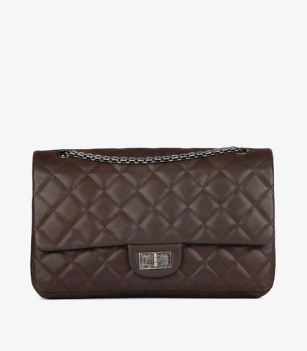 Chanel brown quilted - brown,
