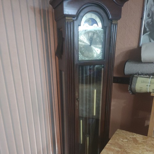 Pearl grandfather clock - pearl,