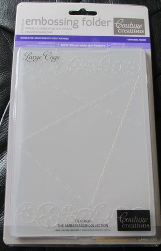 Embossing folder couture - folder,