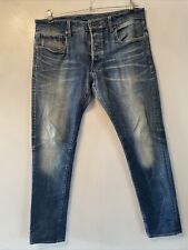 Men's G-Star 3301 Slim Jeans, Size W 34 L 32