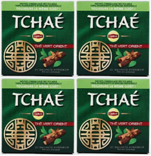 LIPTON GREEN TEA CHAI - TCHAE - 4x20 TEA BAGS - NATURAL VERT ORIENT INFUSION