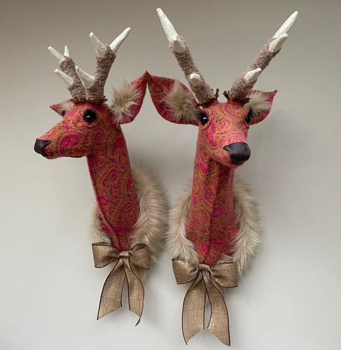 Handmade faux taxidermy indian - faux,