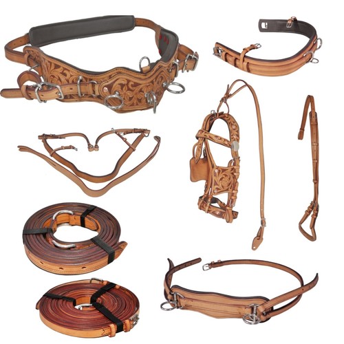 Full size horse harness set - horse,