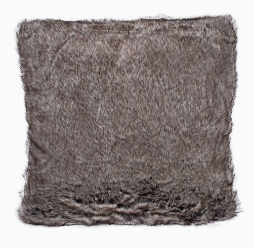 Chinchilla faux fur - faux, cushion