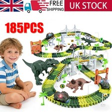 185Pcs Plastic Dinosaur
