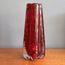 Vintage Whitefriars Glass Ruby