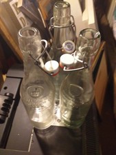 Set Of 3 Bottles ..swing Tops..geyer Freres