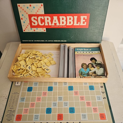 Vintage scrabble spear - j.w.spear, &