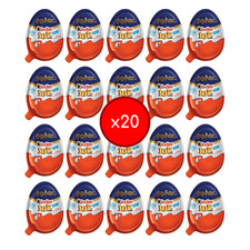 20 x Kinder Joy Harry Potter Funko Pop Toys Collectable Blue Top Chocolate Eggs
