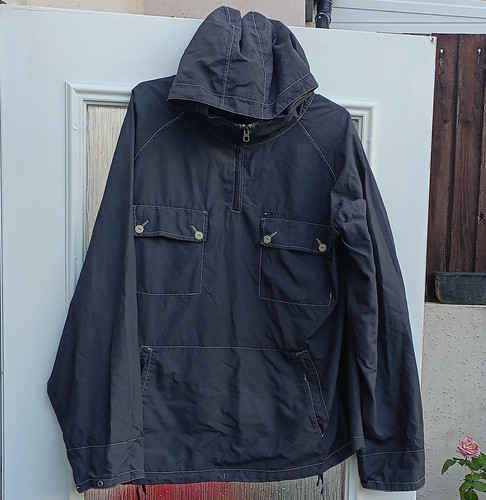 Tommy hilfiger navy overhead - hilfiger,