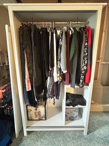 Hemnes sliding wardrobe white - hemnes,