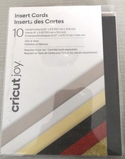 Cricut Joy Insert Cards Glitz And Glam Pack Of 10 Brand New
