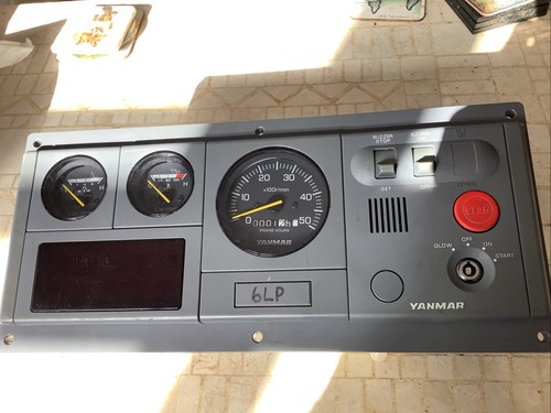 Yanmar 6lp instrument panel - 6lp,