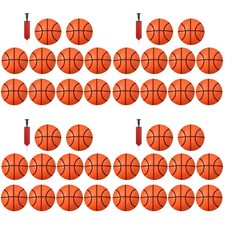  4 Sets of Kids PVC Basketball Toys Anti-slip Design Basketball Toys Inflatable