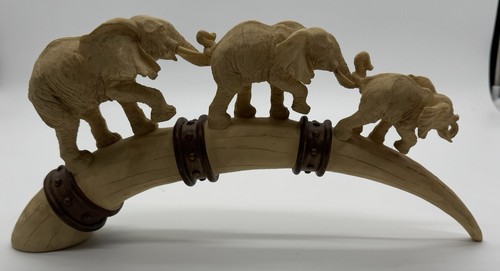 Elephant family tusk - elephant, on