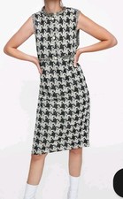 Zara Dress-M-Metallic Thread