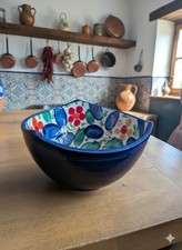 Vintage Spanish 14x7cm floral