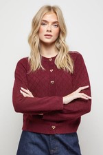 Oasis Cherry Cardigan Womens