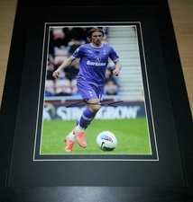 LUKA MODRIC SPURS FOOTBALL LEGEND SIGNED AUTOGRAPHED DISPLAY COA