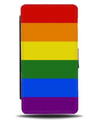 Pride flag flip wallet - wallet, case