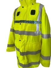 Ex Police Yaffy Hi Viz Waterproof Jacket Grade A Security Tv Film
