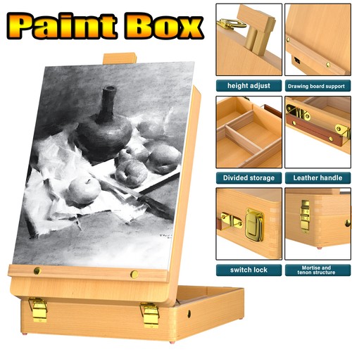 2024 wooden table easel - table,