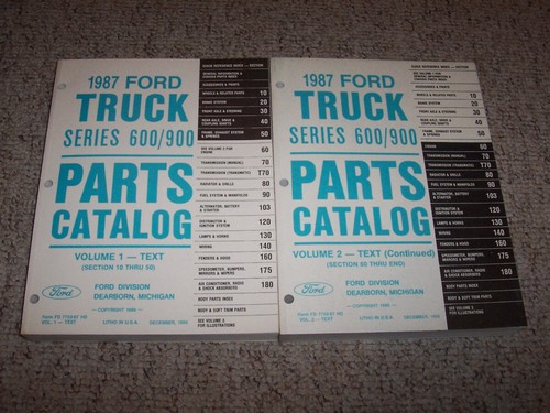 1987 ford cf600 - 1987, cargo