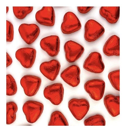 Chocolate covered hearts - 10,