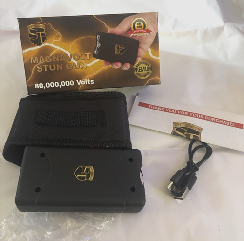 Magnavolt stun gun - magnavolt, flashlight