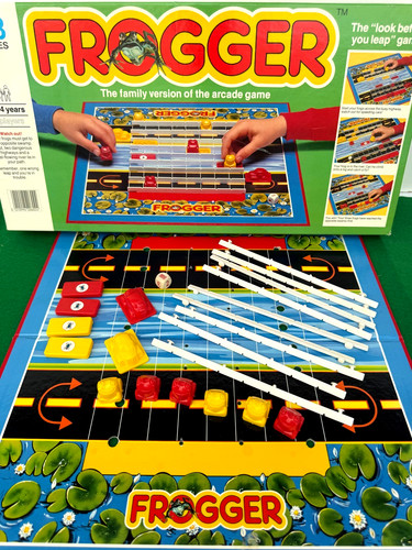 Vintage frogger board game - vintage,