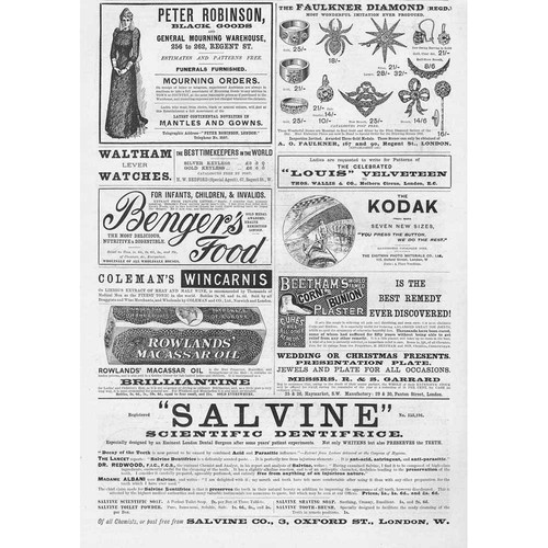Victorian adverts diamonds - victorian,