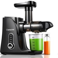AMZCHEF Cold Press Juicer, 2-Speed, Ultradense Filter  RRP £120