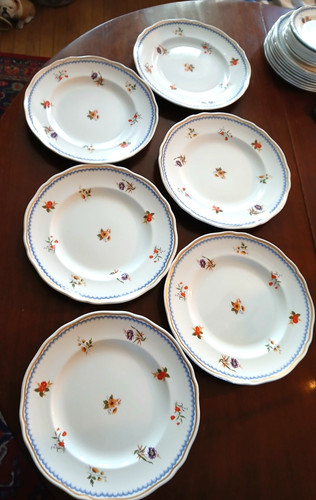 Set dinner plates - set,