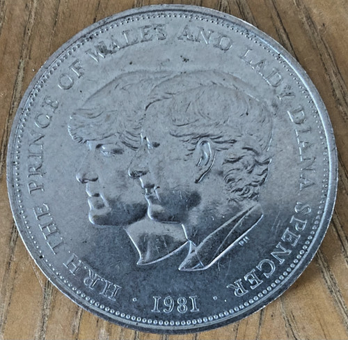 1981 commemorative coin - 1981, uk