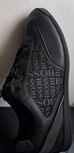 Boss men black - low, top