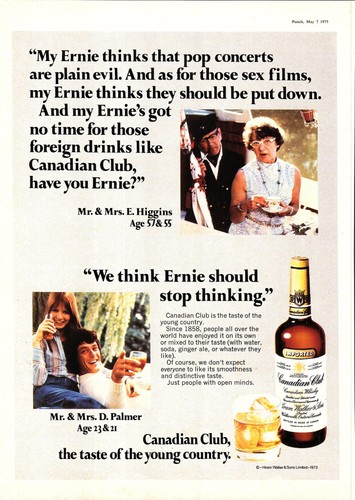 Original 1975 advert for - advert,