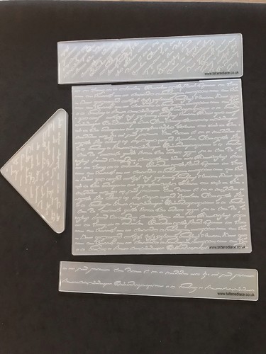 Script text writing lrg - , square