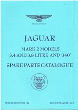 JAGUAR MK2 3.4 , 3.8 & 340